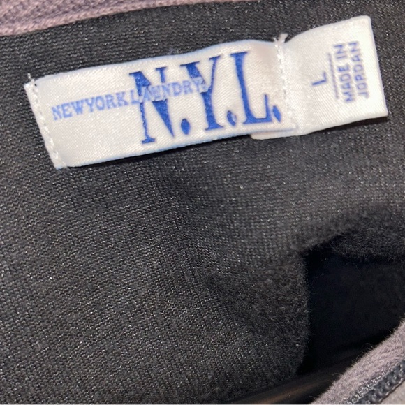 New York Laundry Classic Black Velour Jacket - Picture 2 of 3